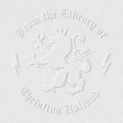 Custom Book Embosser - Lion's Pride - alternate view