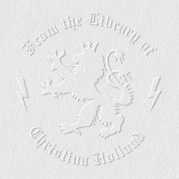 Lion's Pride Custom Book Embosser