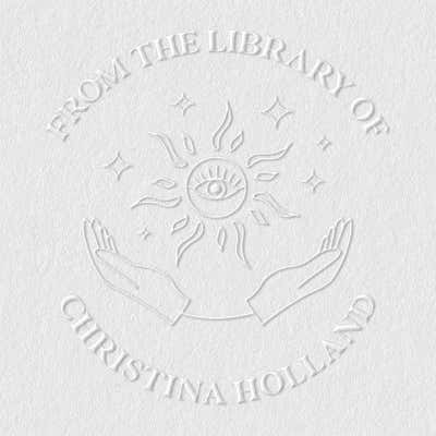Custom Book Embosser - Fortunate Sun - alternate view