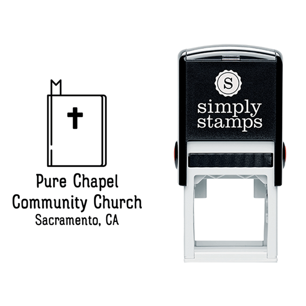 Religious Bible Stamp