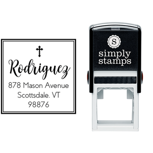 Religious Framed Address Stamp Lifestyle