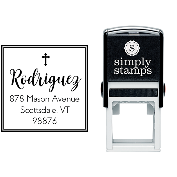 Religious Framed Address Stamp Lifestyle