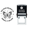 This Book Belongs to Butterfly Teacher Stamp Lifestyle