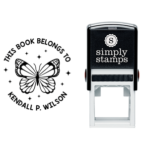 This Book Belongs to Butterfly Teacher Stamp Lifestyle