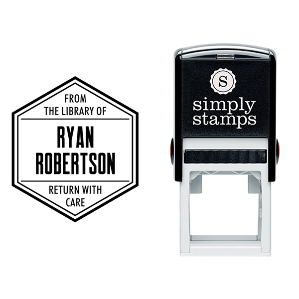 From the Library of Teacher Stamp Lifestyle