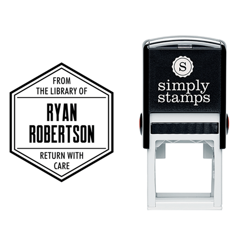 From the Library of Teacher Stamp Lifestyle