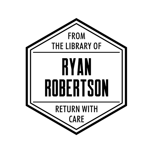 From the Library of Hexagon Stamp