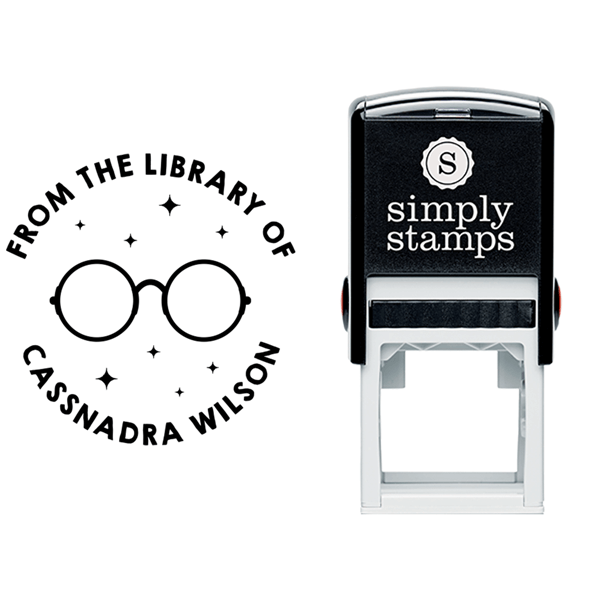 From the Library of Library Stars Teacher Stamp Lifestyle