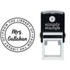 From the Library of Lively Script Teacher Stamp Lifestyle