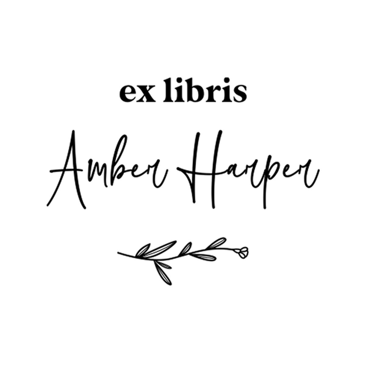 From the Library of Minimal Branch Teacher Stamp