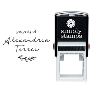 Property of Minimal Script Teacher Stamp Lifestyle