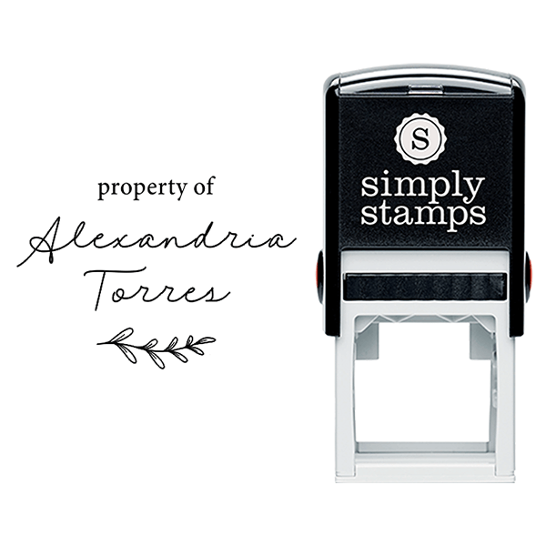 Property of Minimal Script Teacher Stamp Lifestyle