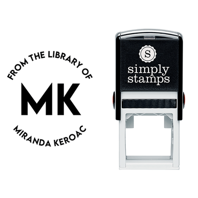 From the Library of Modern Initial Teacher Stamp - alternate view