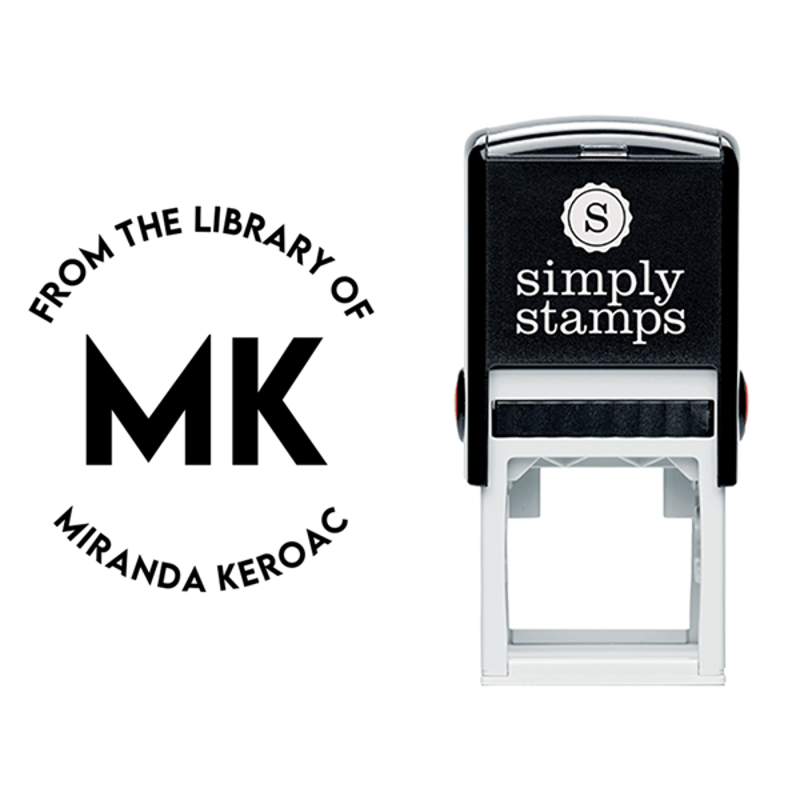 From the Library of Modern Initial Teacher Stamp Lifestyle