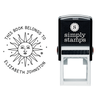 This Book Belongs to Modern Sun Teacher Stamp Lifestyle