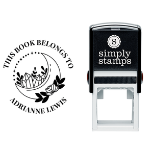 This Book Belongs to Moon Crystal Teacher Stamp Lifestyle