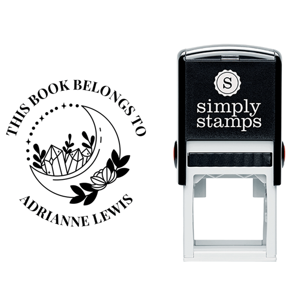 This Book Belongs to Moon Crystal Teacher Stamp Lifestyle