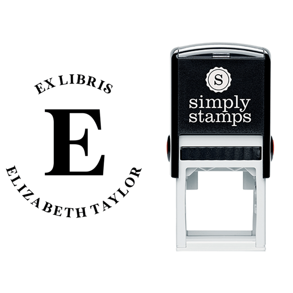 From the Library of Serif Teacher Stamp Lifestyle