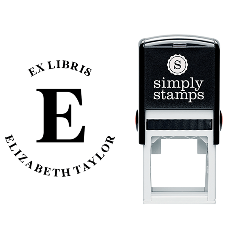 From the Library of Serif Teacher Stamp Lifestyle