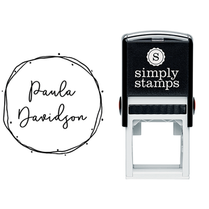 Custom Name Library Stamp Lifestyle