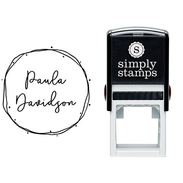 Custom Name Library Stamp Lifestyle