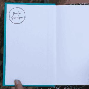 Custom Name Library Stamp Impression
