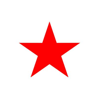 Star Five Point Teacher Grading Rubber Stamp