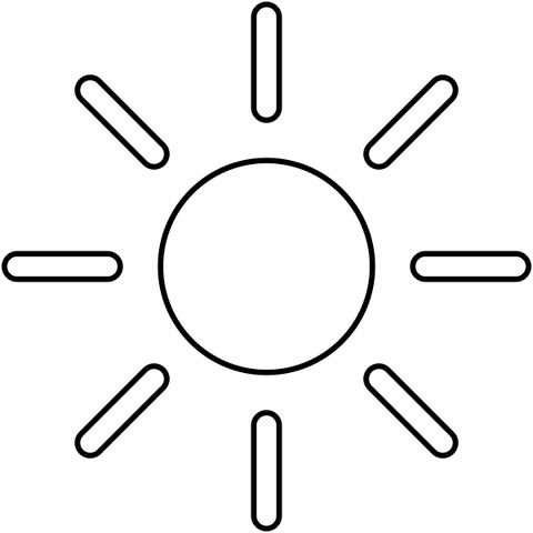 Sunny Weather Journal Stamp