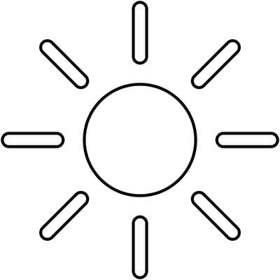 Sunny Weather Journal Stamp