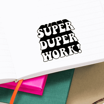 Super Duper Teacher Stamp - alternate view