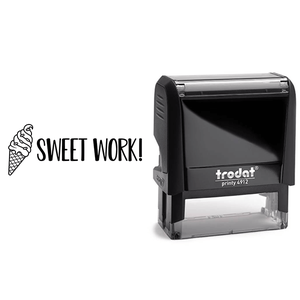 Sweet Work Teacher Stamp with Body