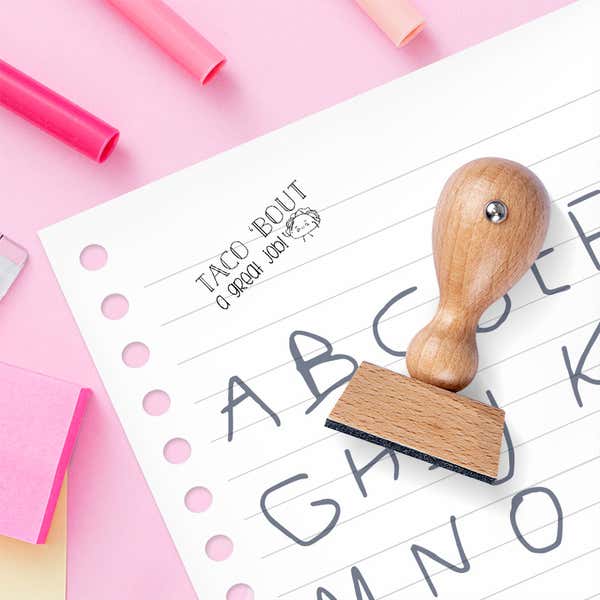 Taco 'Bout a Great Job Teacher Stamp
