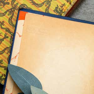 Example of Square From the Classroom Of Custom Book Embosser with Hearts