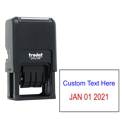 Top Line Custom Date Stamp - alternate view
