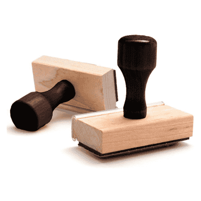 Traditional Hand Stamp - 1/4" x 7"