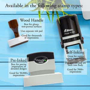 The Tennessee Round Notary Seal is available in three different stamp bodies