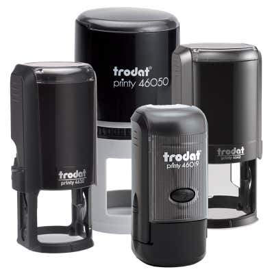 Trodat Round Stamps: 4 options