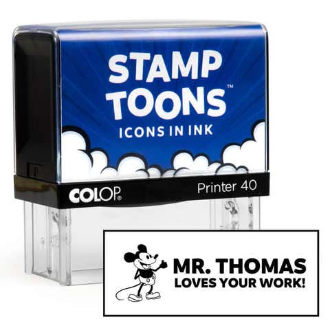 Steamboat Willie Custom Teacher Stamp