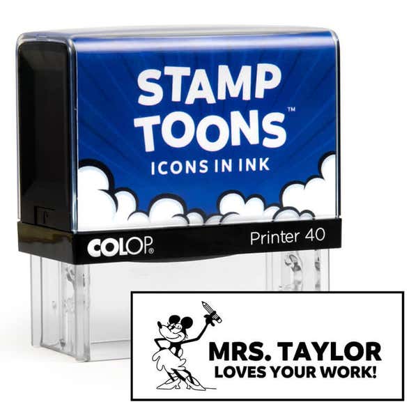 Gallopin’ Gaucho Custom Teacher Stamp