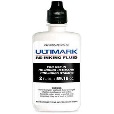 Pre-inked stamp ink refill by Ultimark