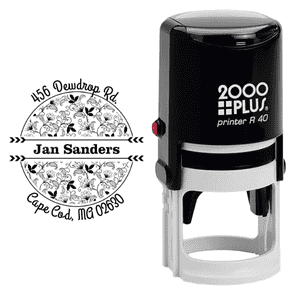Sanders Return Address Stamp Body and Design