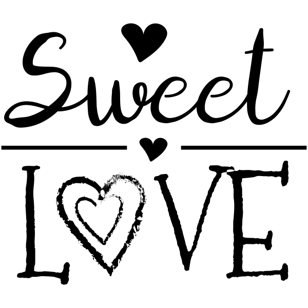 Sweet Love Craft Stamp