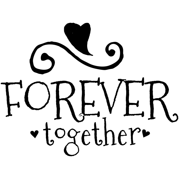 Forever Together Craft Stamp