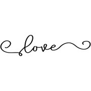 Love Swirl Craft Stamp