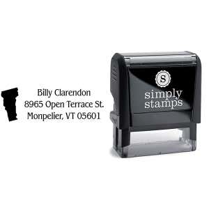 Vermont Return Address Stamp Body and Design