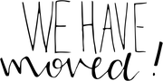 We Have Moved Stamp