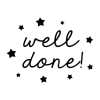 Well Done Sparkles Teacher Stamp