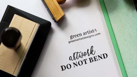 The Creative Power of Rubber Stamps: Featuring Green Artist