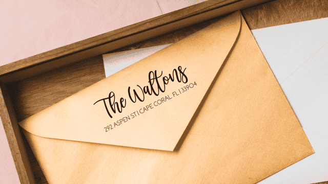 How to Pluralize Names for Address Stamps