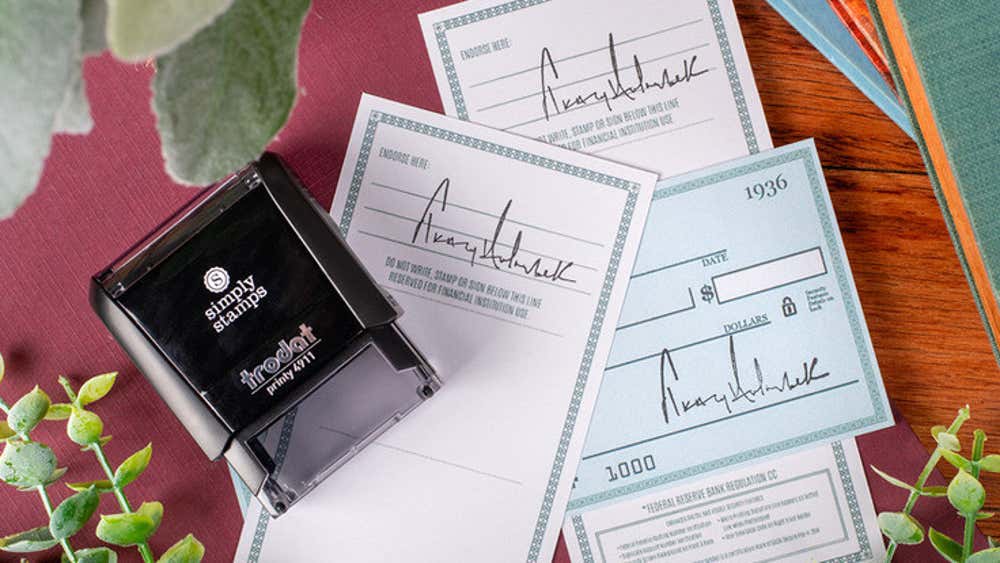 All About Custom Name Stamps